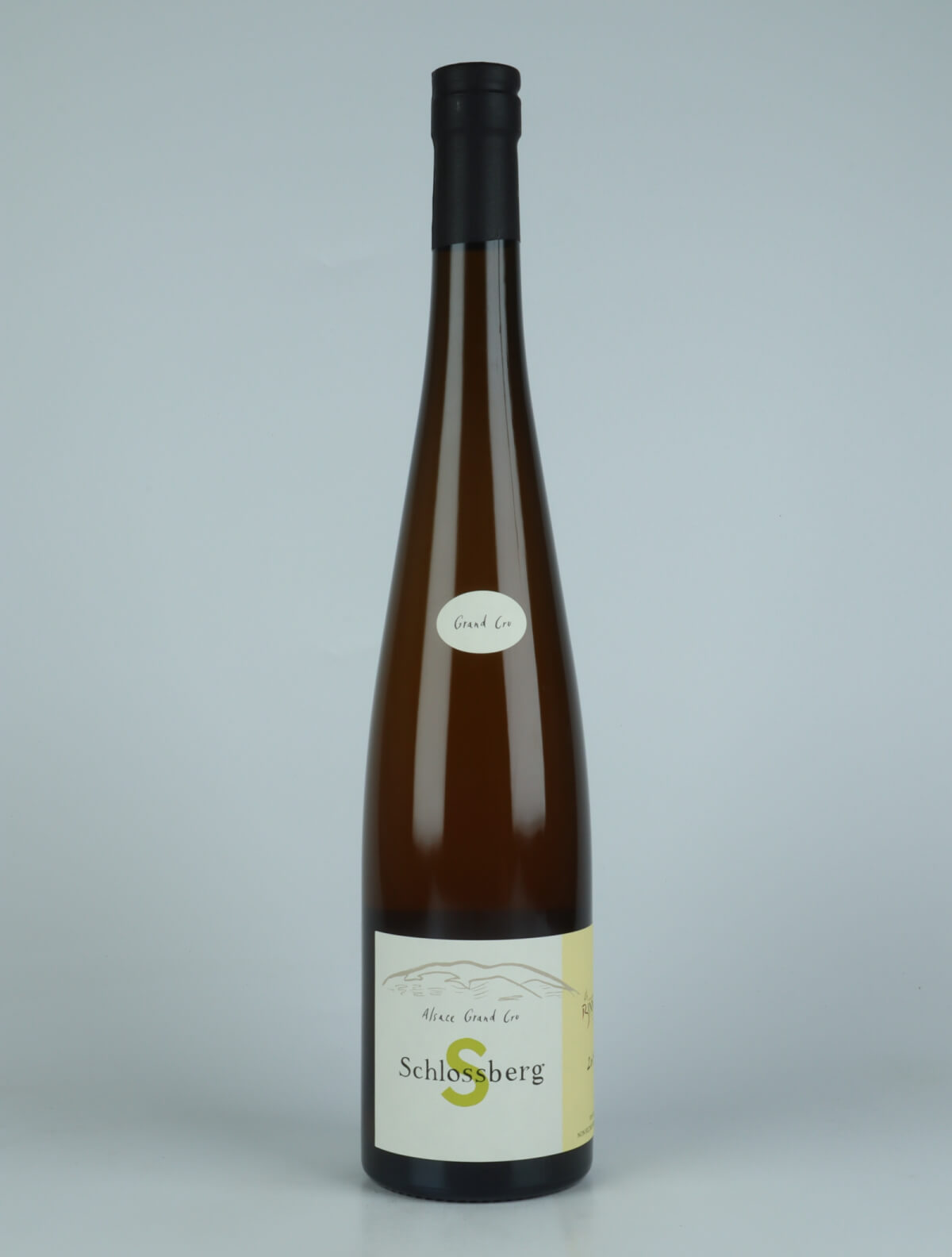 A bottle 2019 Riesling Grand Cru - Schlossberg Hvidvin from Domaine Christian Binner, Alsace in Frankrig