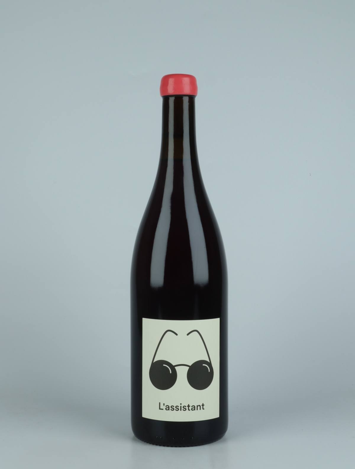 A bottle 2022 L'Assistant Rosé from The Office, Loire in France