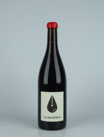 A bottle 2019 La Secrétaire Red wine from The Office, Loire in France