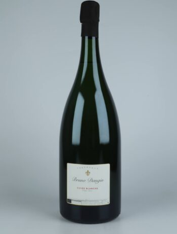 A bottle N.V. Crémant Brut - Cuvée Blanche - Magnum Sparkling from Domaine Bruno Dangin, Burgundy in France