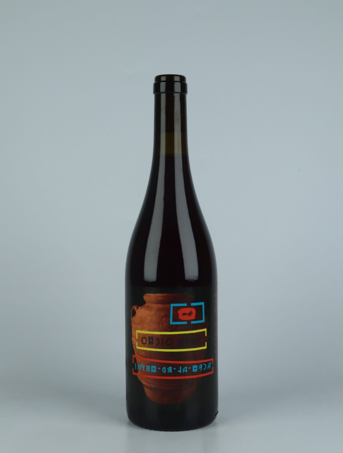 A bottle 2022 Orcio Judas Red wine from Vinyer de la Ruca, Roussillon in France