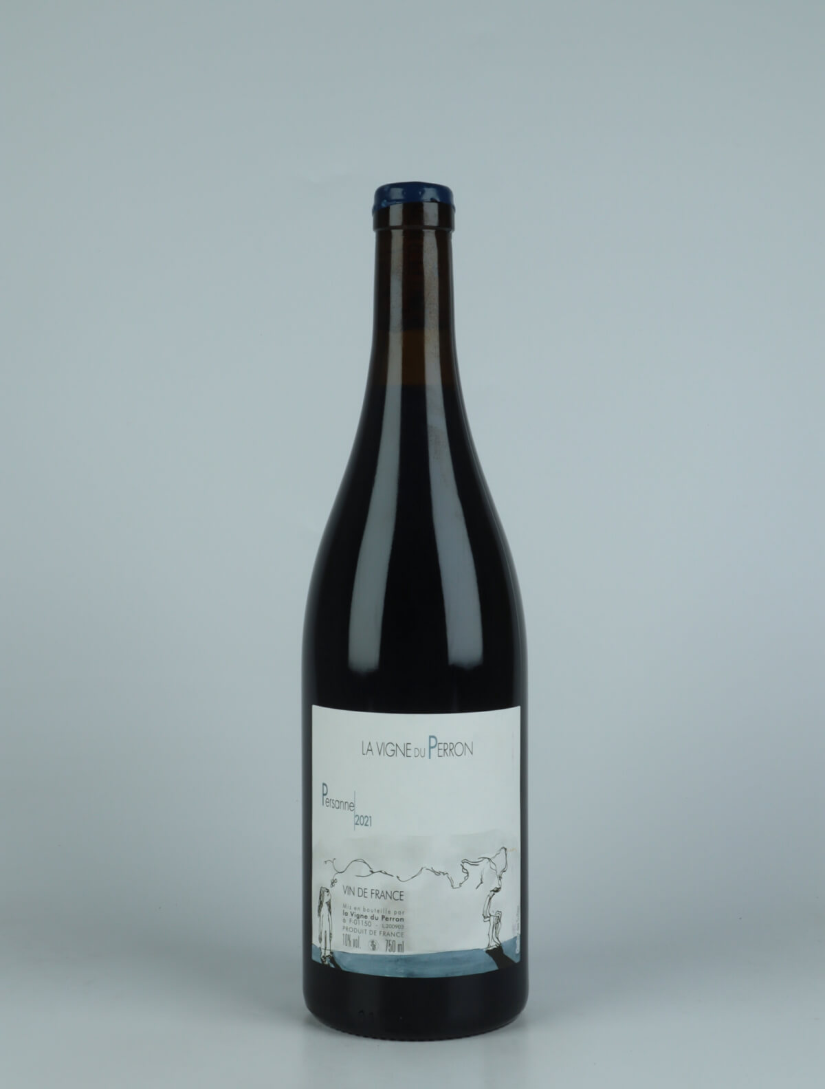 A bottle 2021 Persanne Rødvin from Domaine du Perron, Bugey in Frankrig