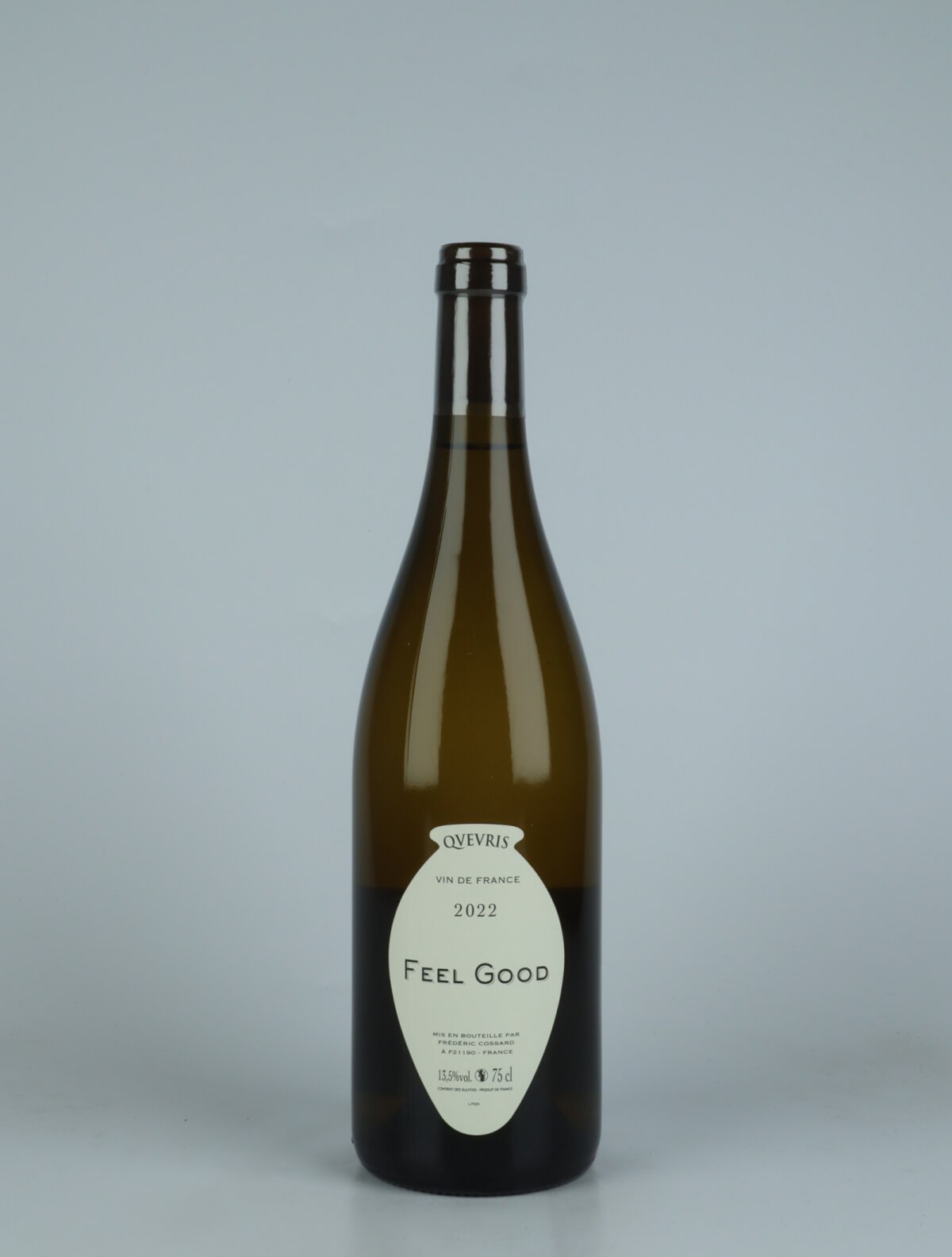 A bottle 2022 Feel Good - Qvevris White wine from Frédéric Cossard, Jura in France