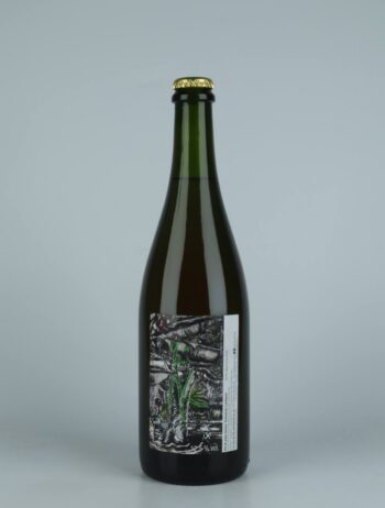 A bottle 2022 Y'a plus K - Kerner Orange wine from Les Vins du Fab, Neuchâtel in Switzerland