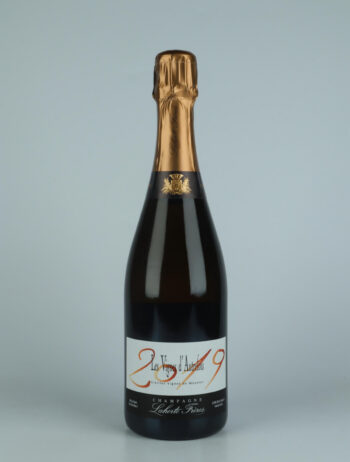 A bottle 2019 Les Vignes d'Autrefois Sparkling from Laherte Frères, Champagne in France