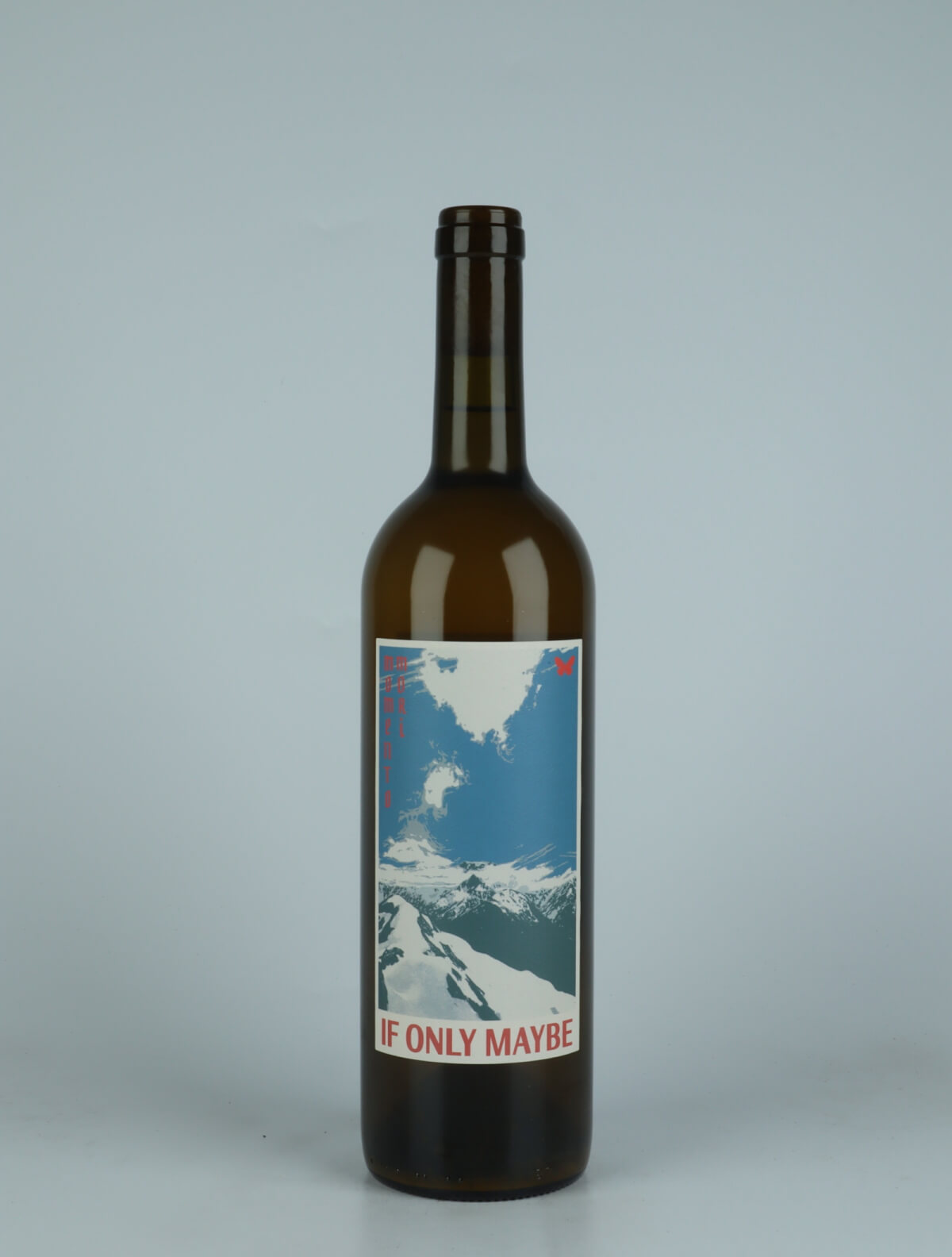 A bottle 2022 If Only Maybe Orange wine from Momento Mori, Victoria in Australia