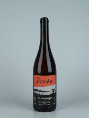A bottle 2022 Rosato Rosé from Le Coste, Lazio in Italy