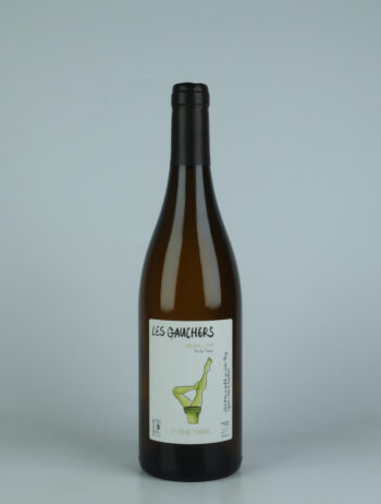 A bottle 2019 L'Herbe Tendre White wine from Les Gauchers, Loire in France