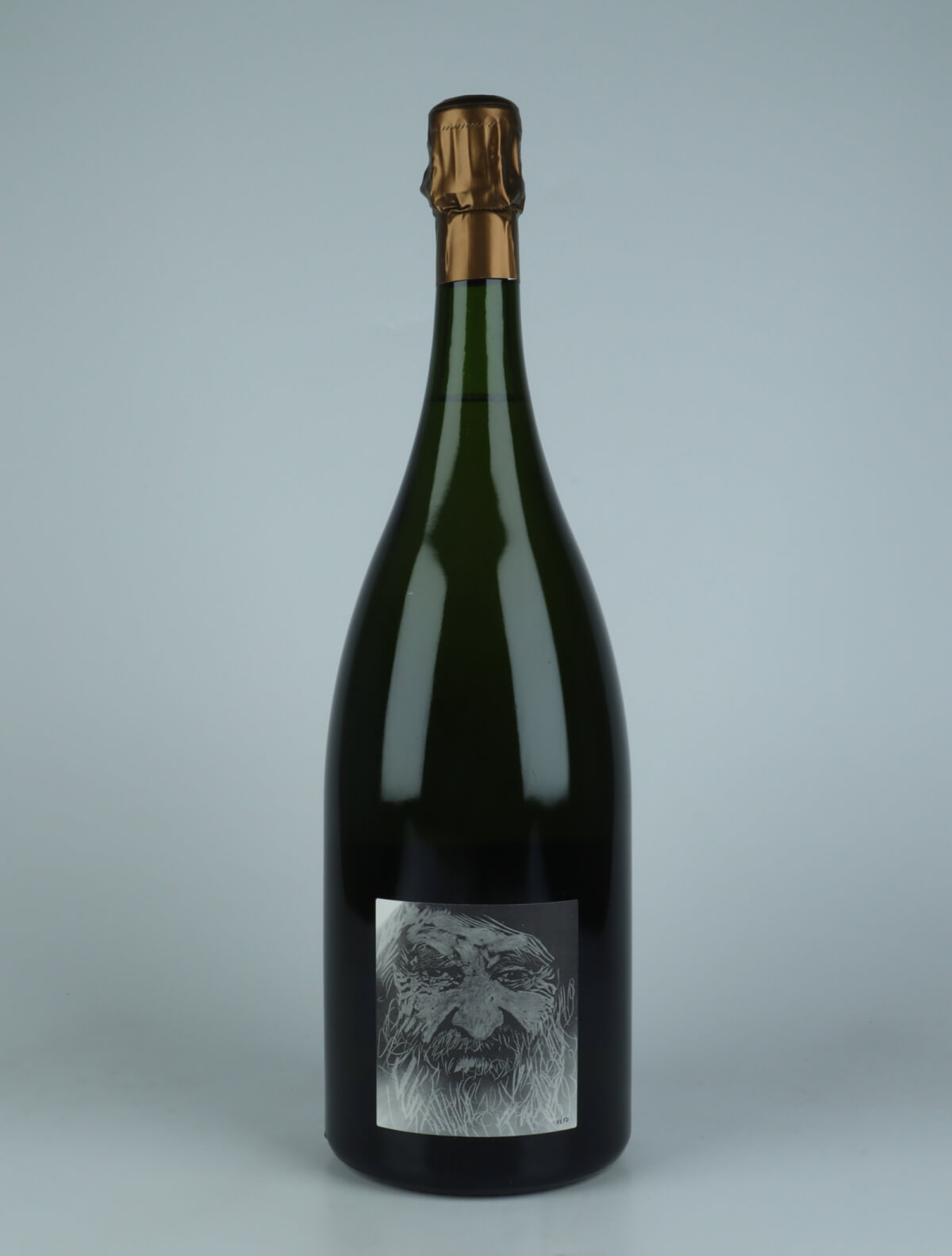 A bottle 2017 Heraclite - Pinot Noir - Brut Nature - Magnum Sparkling from Stroebel, Champagne in France