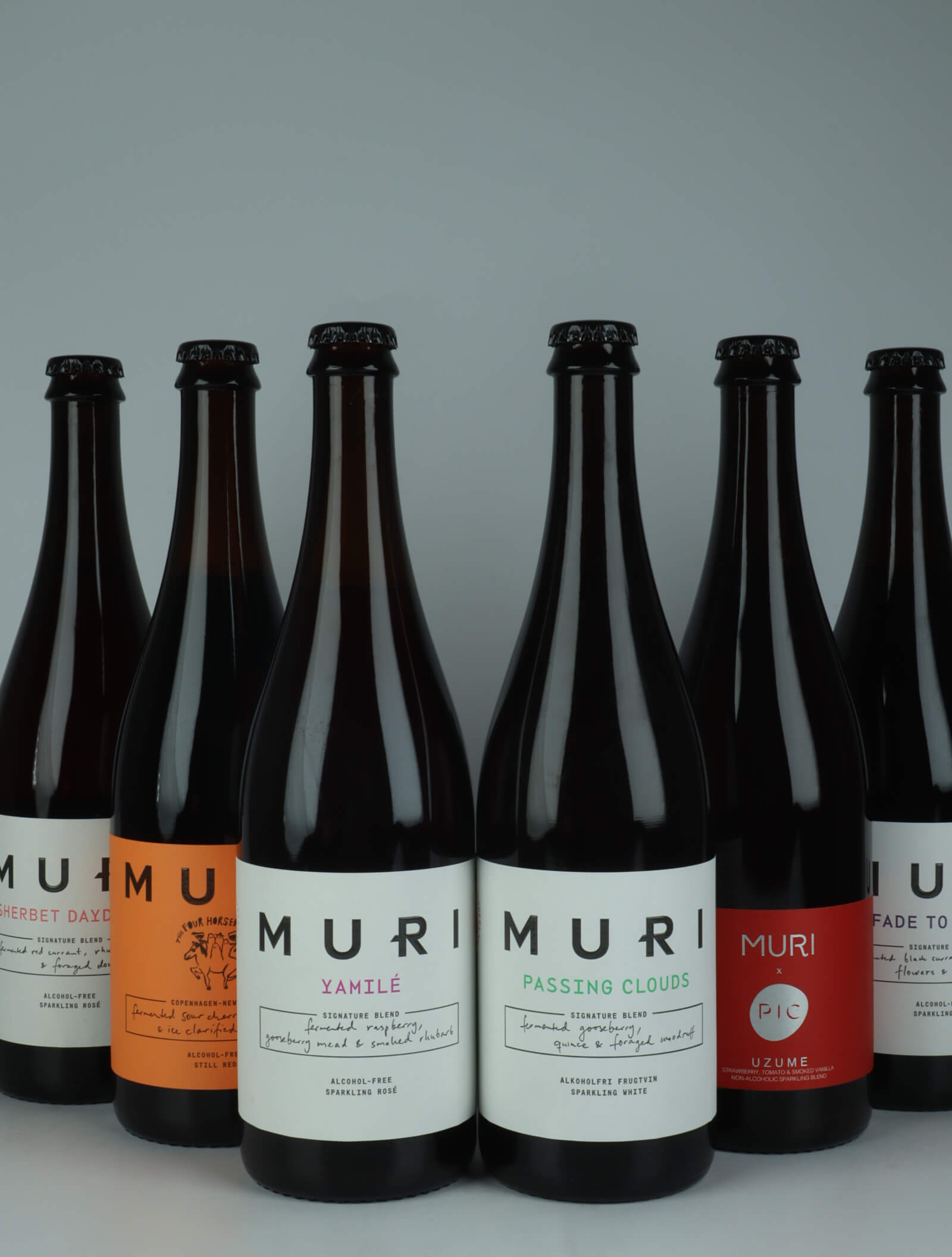A bottle  Muri  from ,  in 