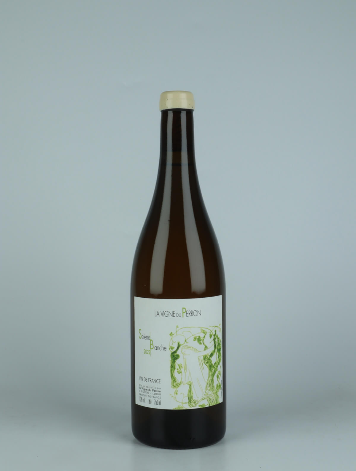 A bottle 2022 Serène Blanche Hvidvin from Domaine du Perron, Bugey in Frankrig