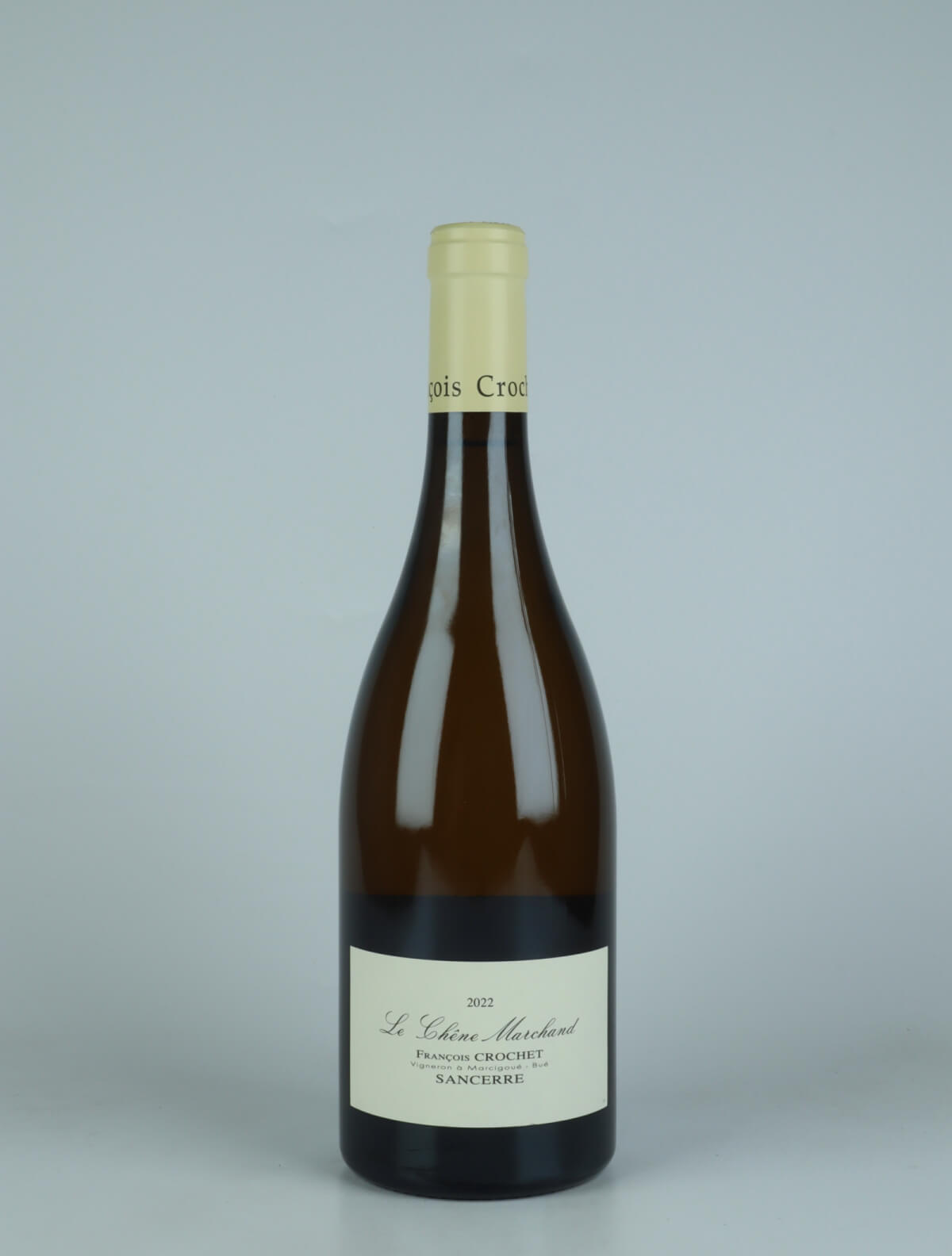 A bottle 2022 Sancerre Blanc- Le Chêne Marchand Hvidvin from François Crochet, Loire in Frankrig