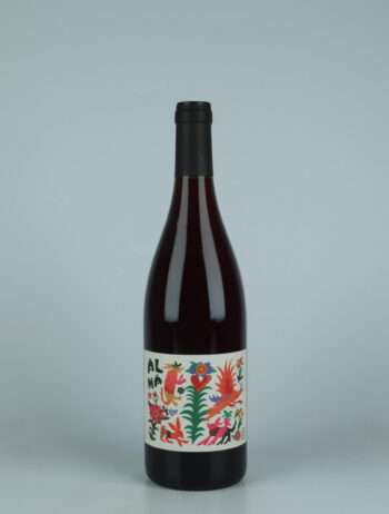 A bottle 2023 Alma Red wine from Domaine Yoyo, Roussillon in France