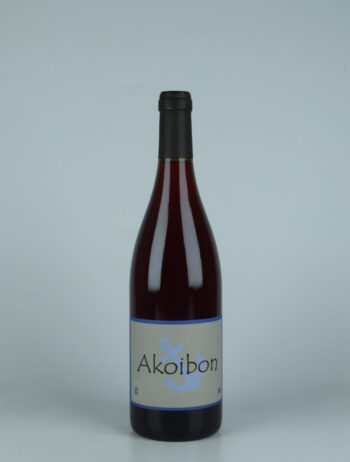 A bottle 2023 Akoibon Red wine from Domaine Yoyo, Roussillon in France