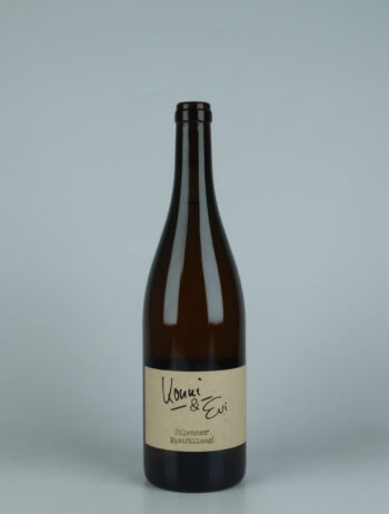 A bottle 2021 Silvaner Spätfüllung White wine from Konni &amp; Evi, Saale-Unstrut in Germany