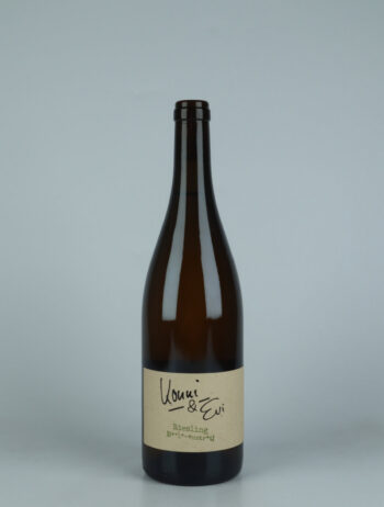 A bottle 2022 Riesling White wine from Konni & Evi, Saale-Unstrut in Germany