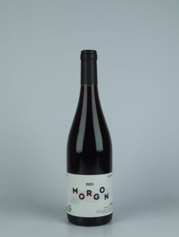 A bottle 2023 Morgon Red wine from Kewin Descombes, Beaujolais in France