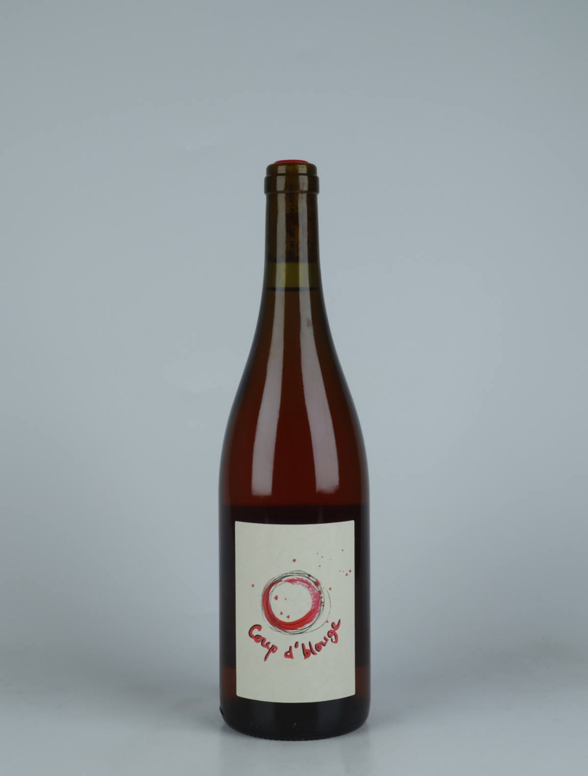 A bottle 2021 Coteaux Bourguignons - Coup de Blouge Rosé from Antoine Petitprez, Burgundy in France