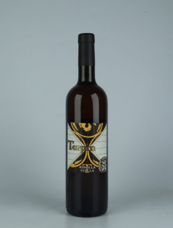 A bottle 2019 Ribolla Gialla Orange wine from Franco Terpin, Friuli in Italy