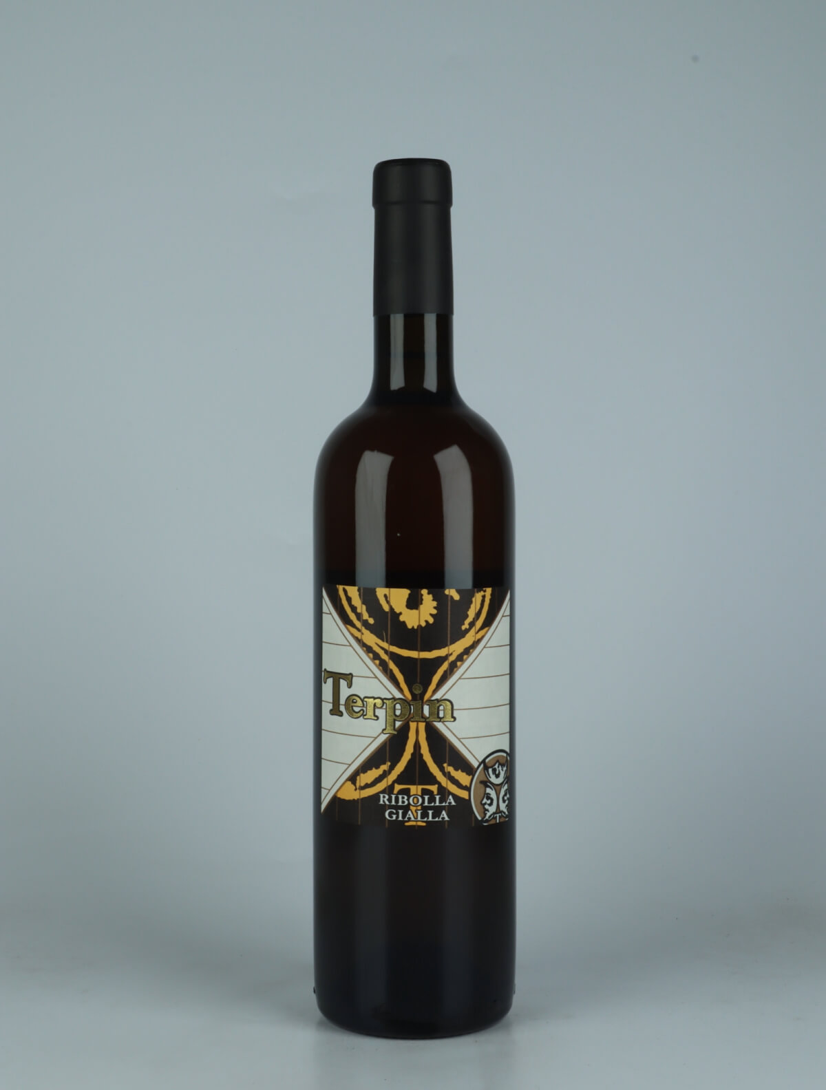 A bottle 2019 Ribolla Gialla Orange wine from Franco Terpin, Friuli in Italy