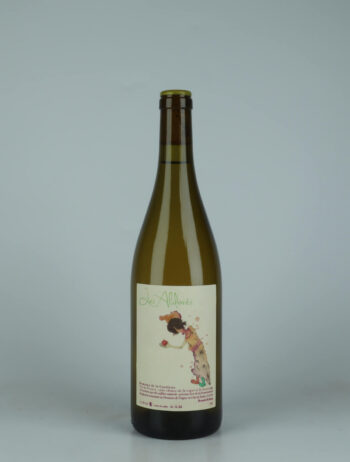 A bottle 2023 Alidorés White wine from Domaine de la Côtelette, Burgundy in France
