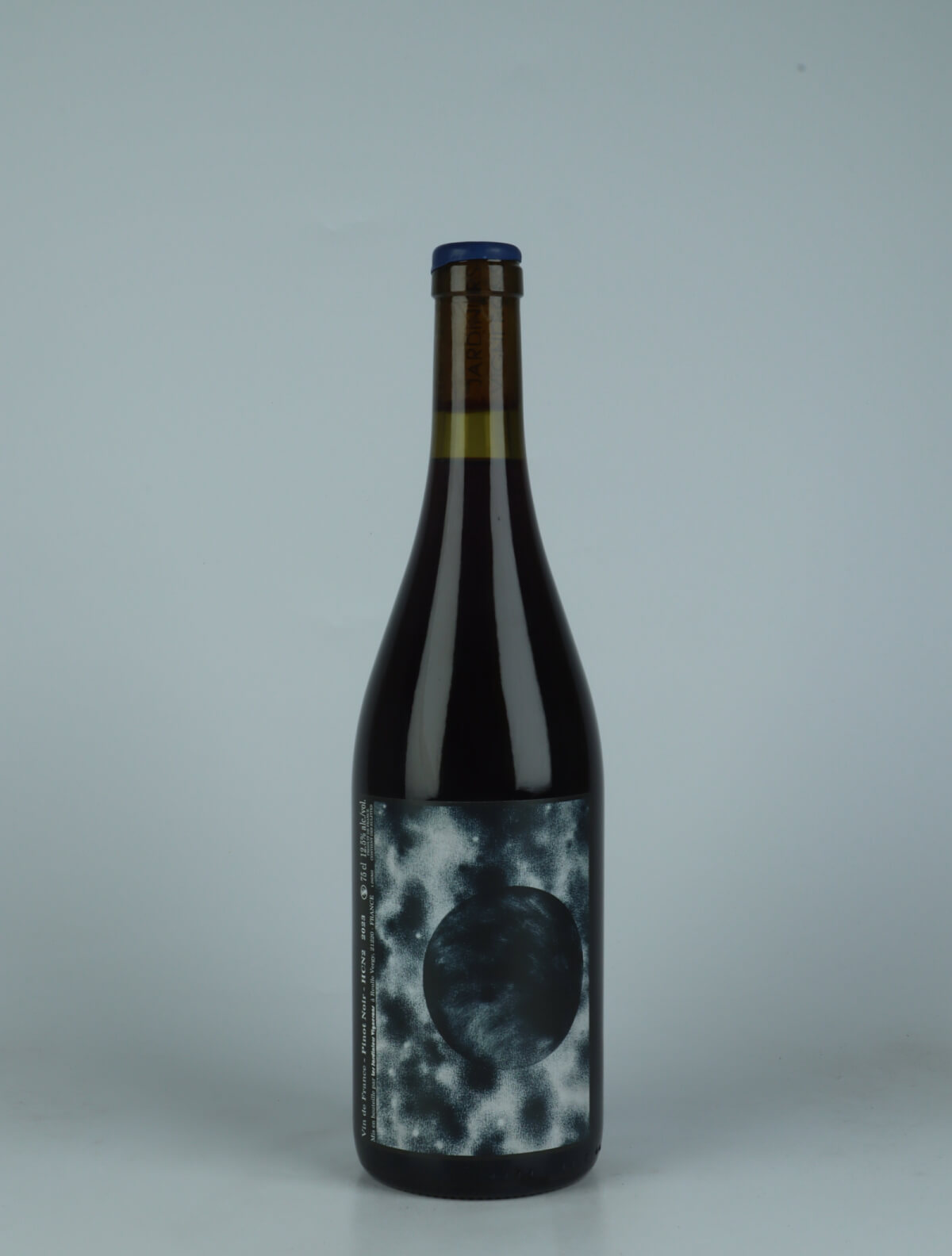 A bottle 2023 HCN2 Red wine from Les Jardiniers Vignerons, Burgundy in France