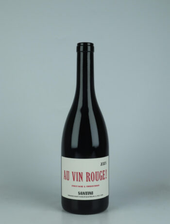 A bottle 2023 Au Vin Rouge! Red wine from Santini, Burgundy in France