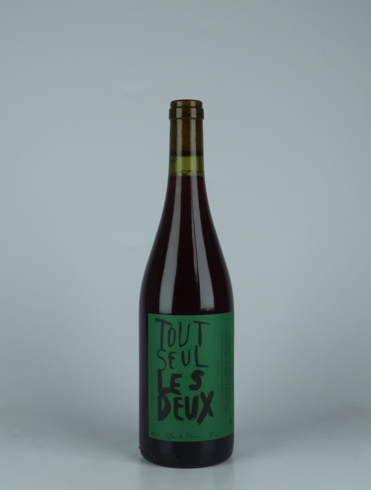 A bottle 2023 Tout seul les deux Rødvin from Simon Rouillard, Loire in Frankrig