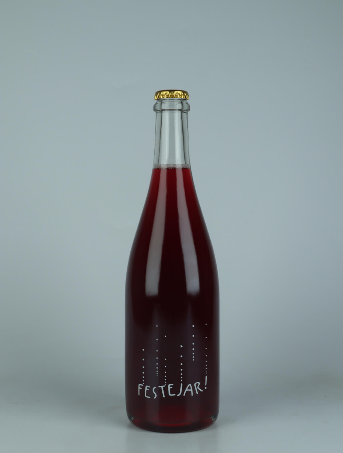 A bottle 2023 Festejar Rosé Mousserende from Patrick Bouju, Auvergne in Frankrig
