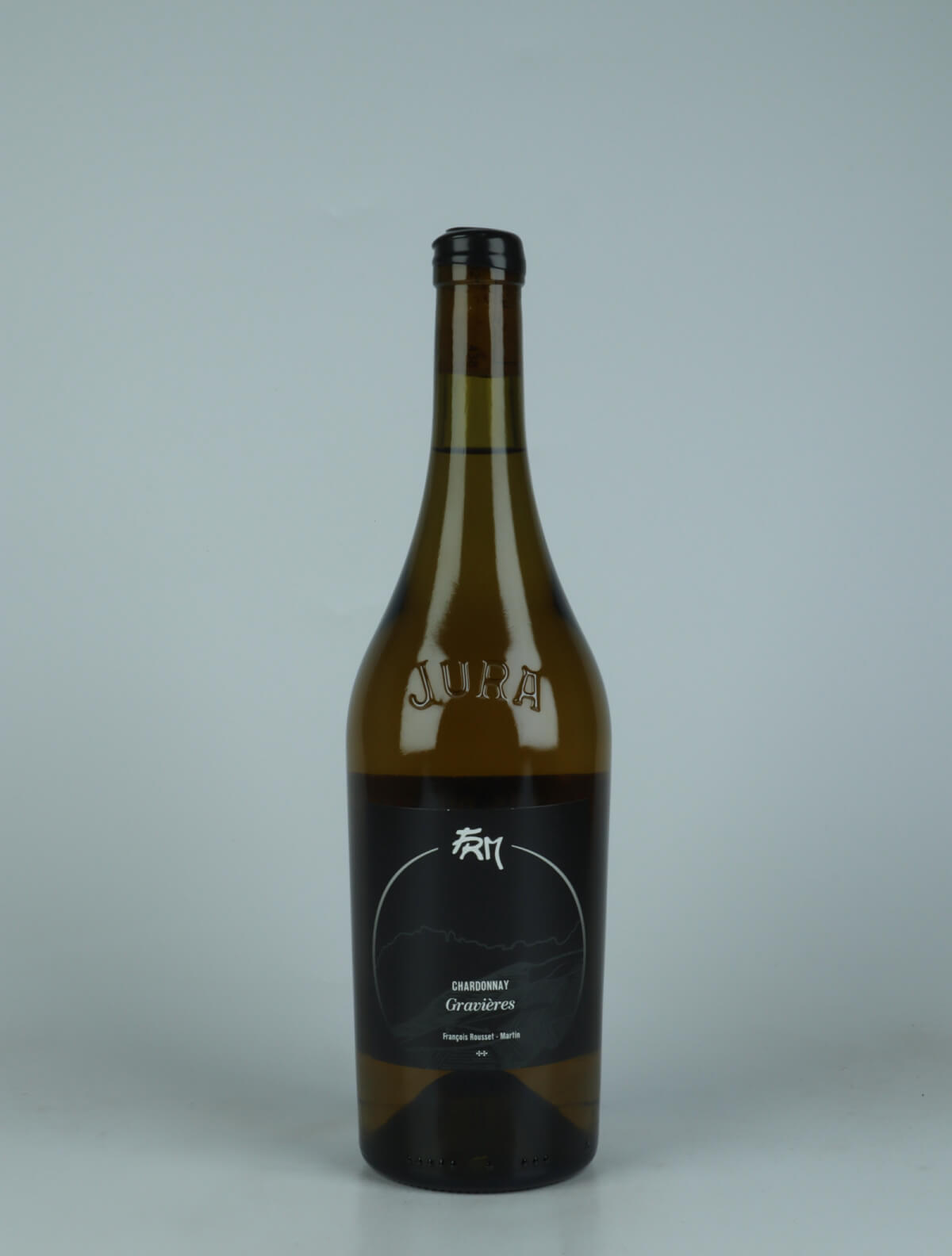 A bottle 2020 Gravières White wine from François Rousset-Martin, Jura in France