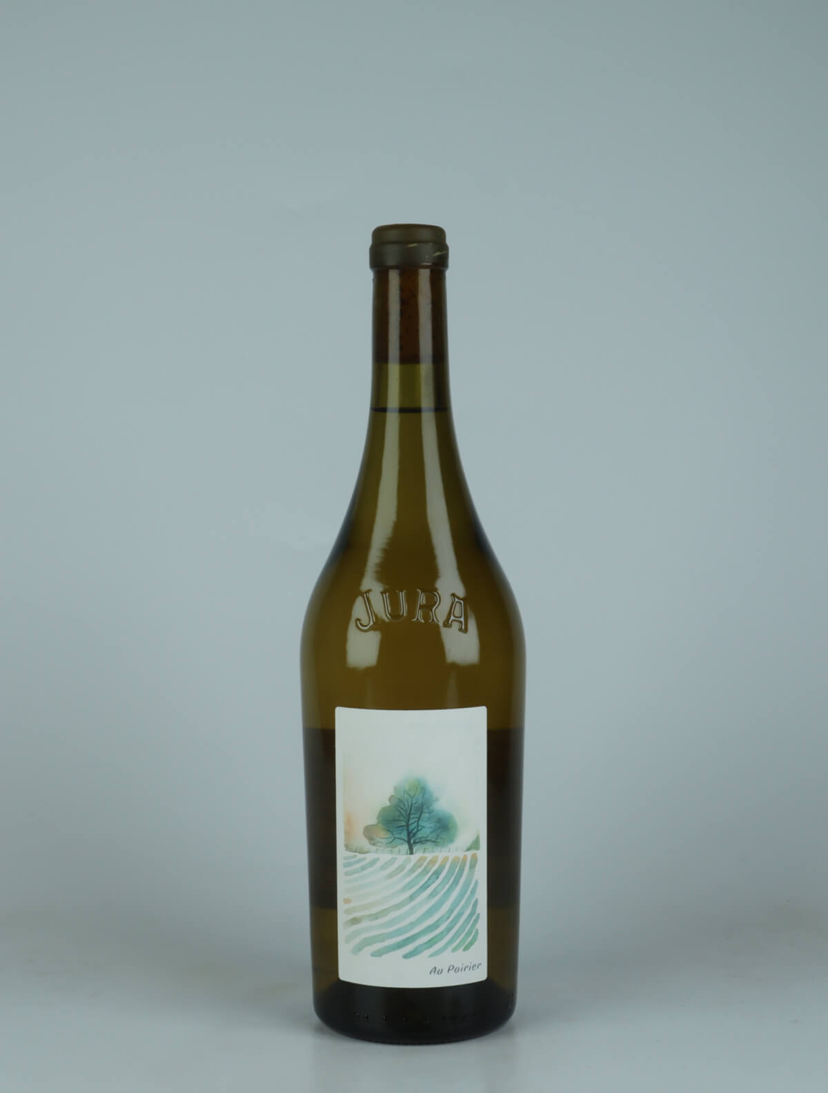 A bottle 2022 Côtes du Jura - Savagnin - Au Poirier Hvidvin from Maison des Saules, Jura in Frankrig