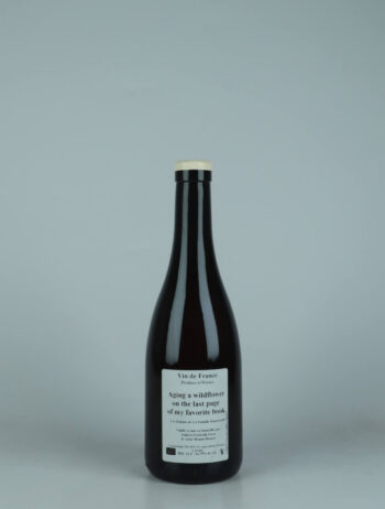 A bottle 2013 Aging a wildflower... White wine from Anders Frederik Steen &amp; Anne Bruun Blauert, Ardèche in France