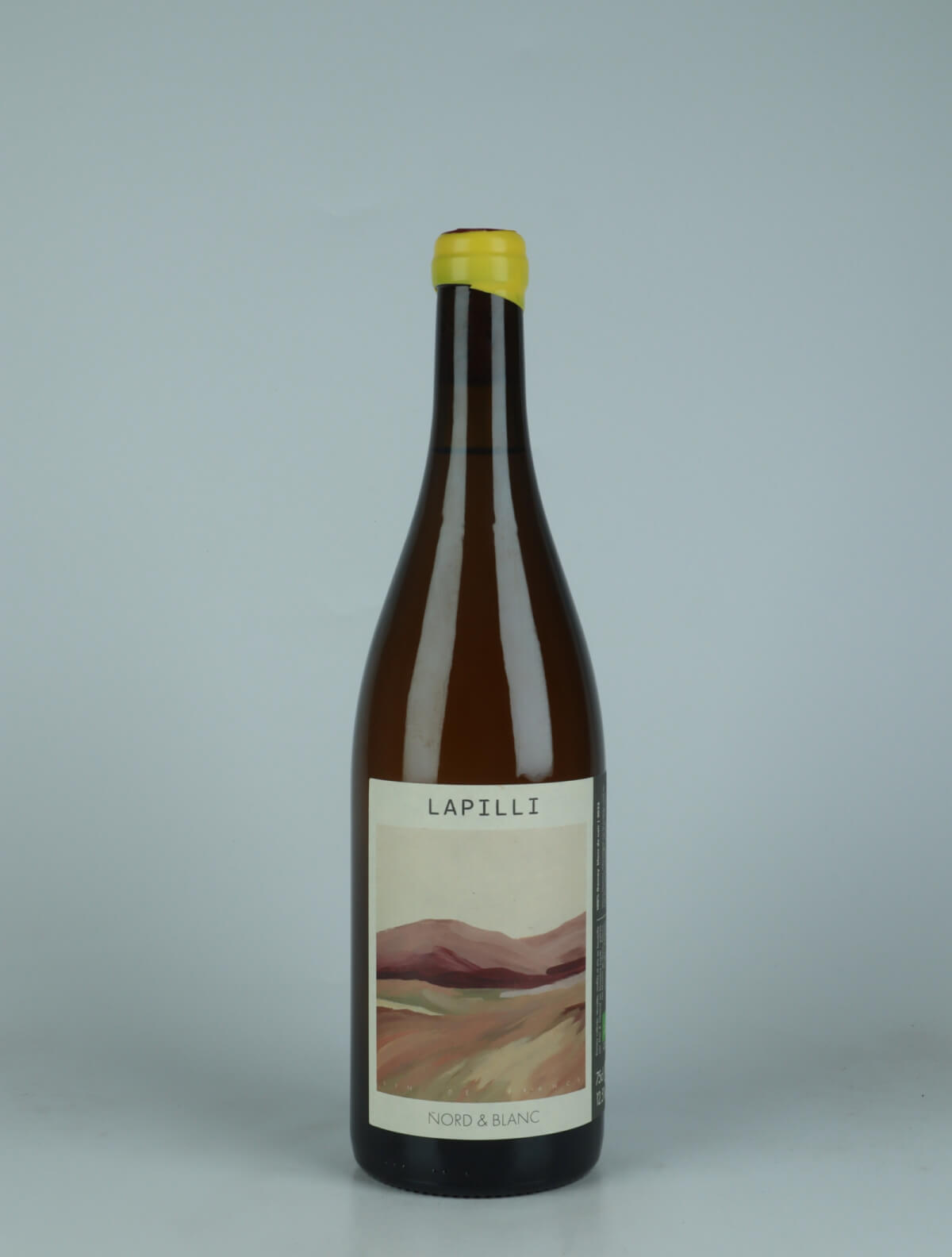 A bottle 2023 Nord & Blanc (Gamay Blanc de Noir) Hvidvin from Domaine Lapilli, Auvergne in Frankrig