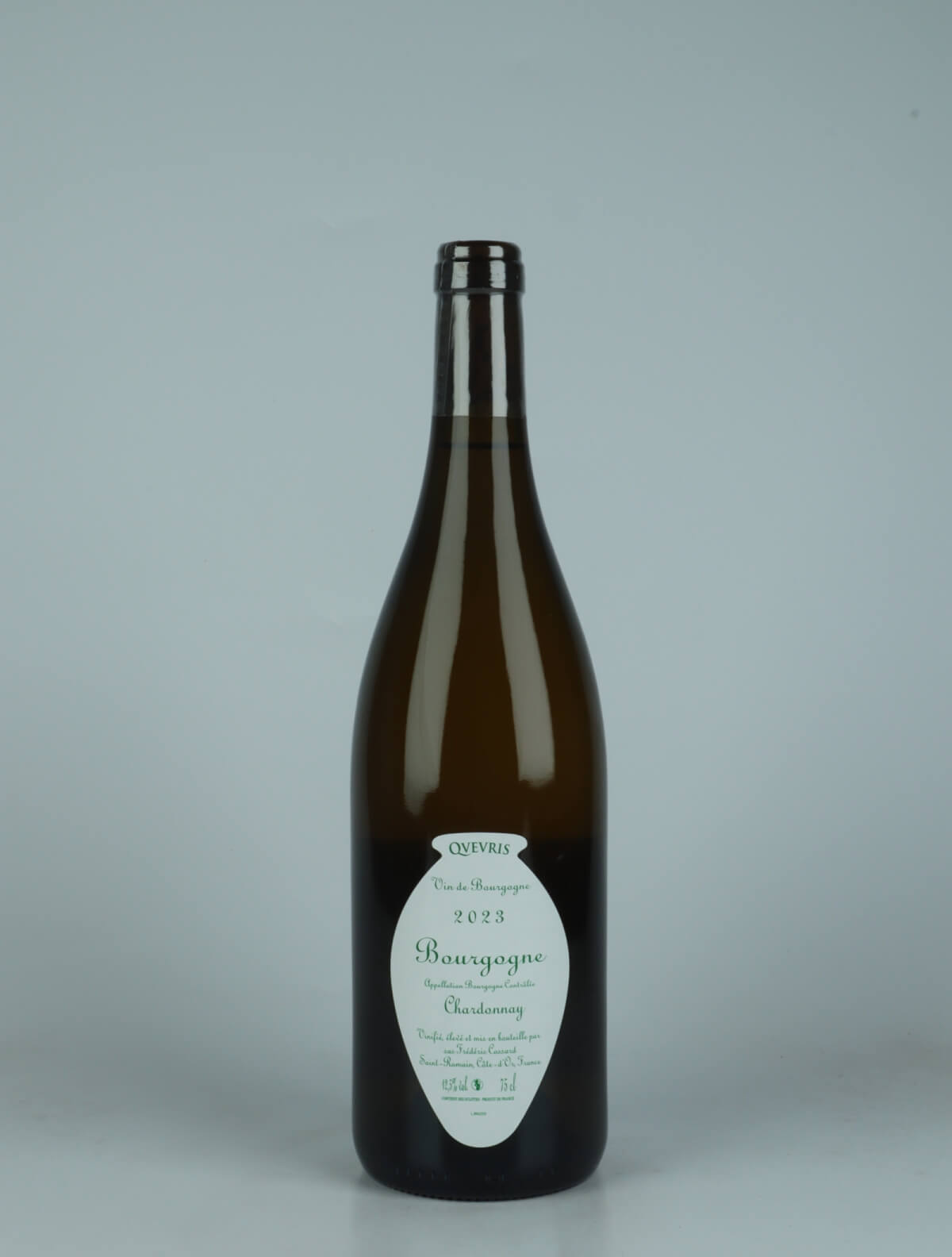 A bottle 2023 Bourgogne Blanc - Bigotes Qvevris Hvidvin from Frédéric Cossard, Bourgogne in Frankrig