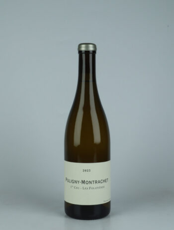A bottle 2023 Puligny Montrachet 1. Cru - Folatières White wine from Frédéric Cossard, Burgundy in France