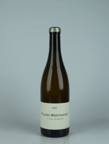 A bottle 2023 Puligny Montrachet 1. Cru - Garennes White wine from Frédéric Cossard, Burgundy in France