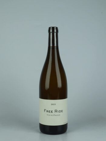 A bottle 2023 Free Ride - Jacquère White wine from Frédéric Cossard, Jura in France
