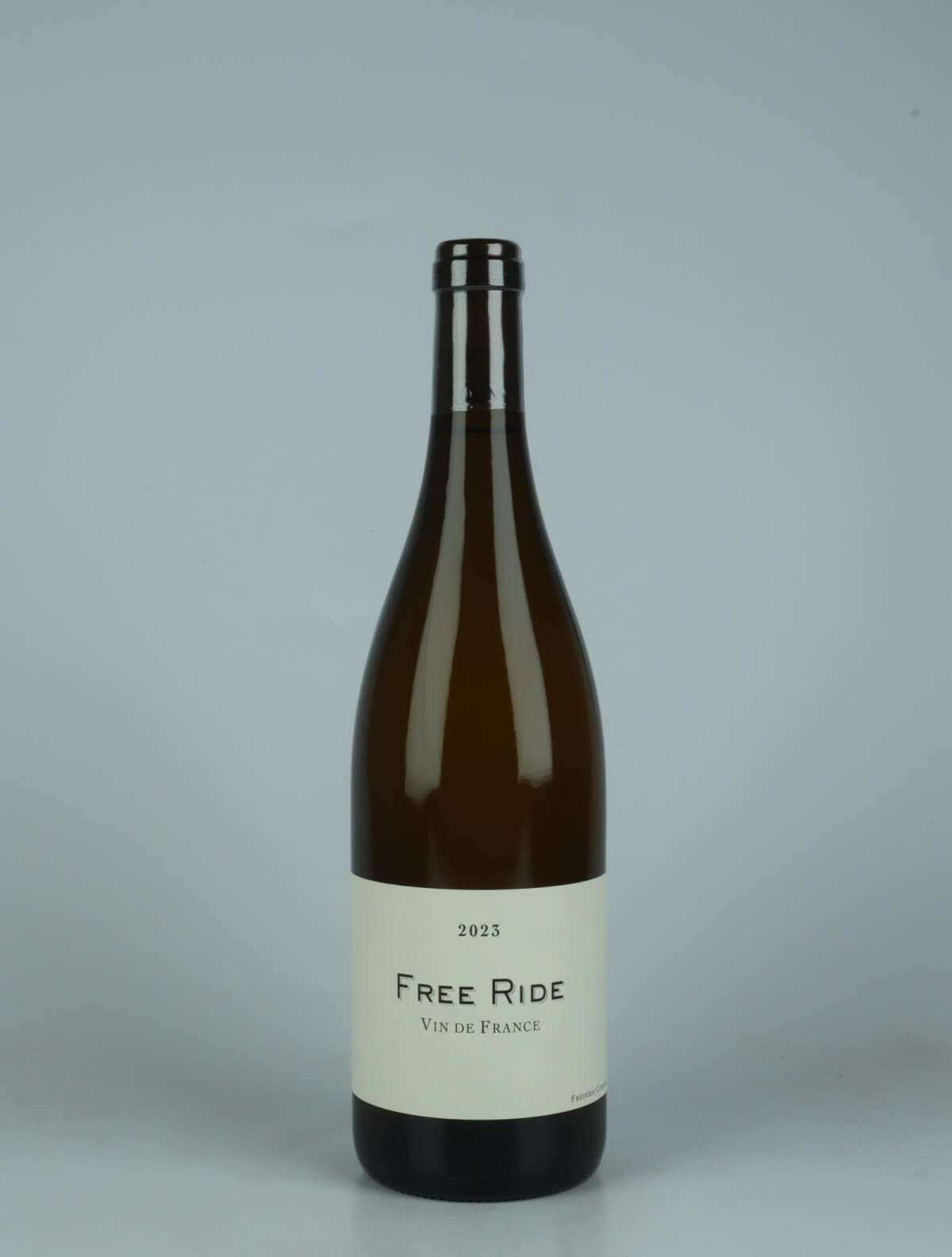 A bottle 2023 Free Ride - Jacquère White wine from Frédéric Cossard, Jura in France