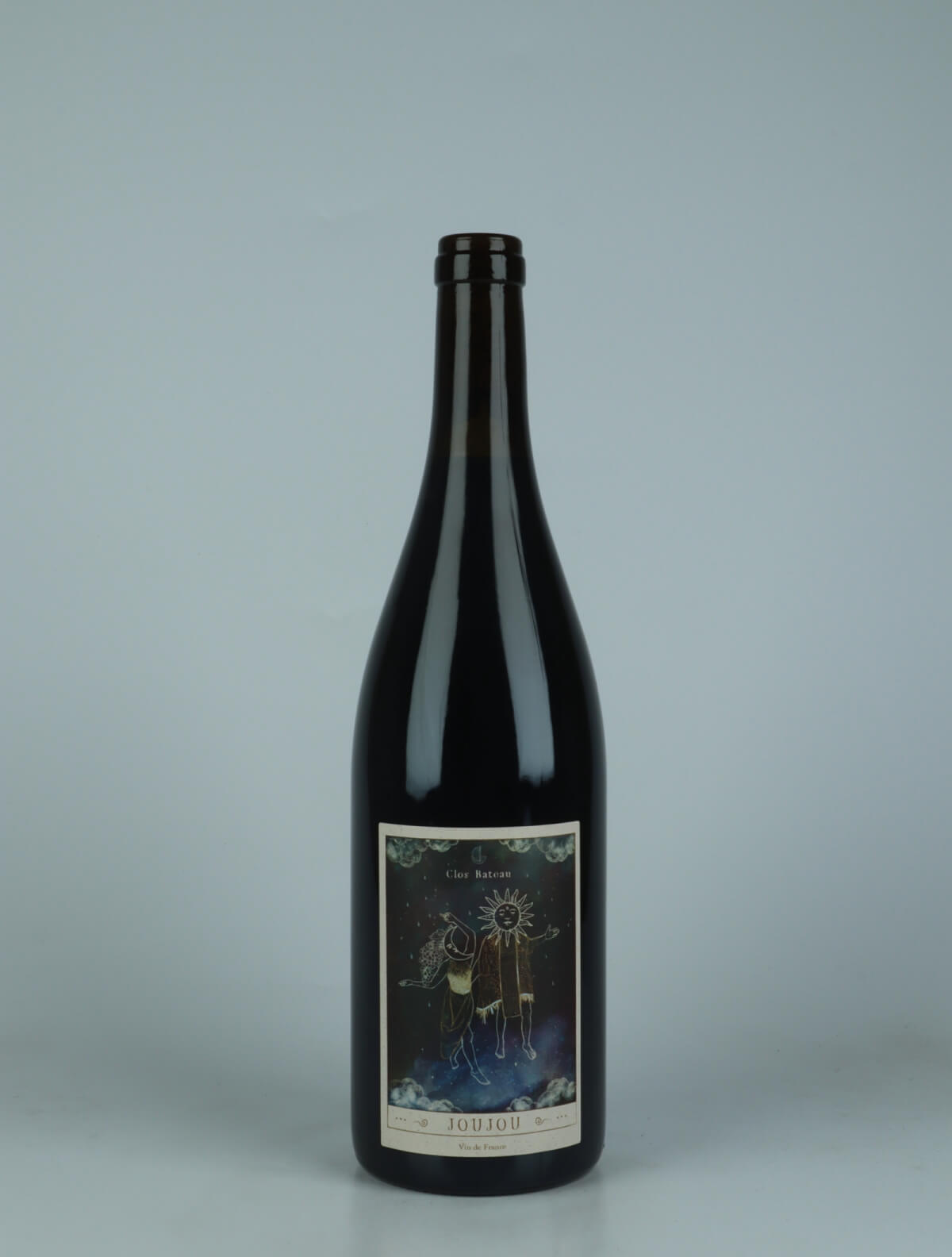 A bottle 2023 Joujou Red wine from Clos Bateau, Beaujolais in France