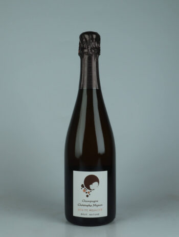A bottle N.V. (2020/2021) ADN de Meunier Brut Nature Sparkling from Christophe Mignon, Champagne in France