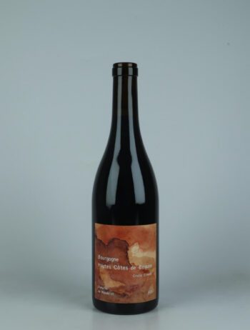 A bottle 2023 Hautes-Côtes de Beaune - Croix Simone Red wine from Domaine de Mandelot, Burgundy in France