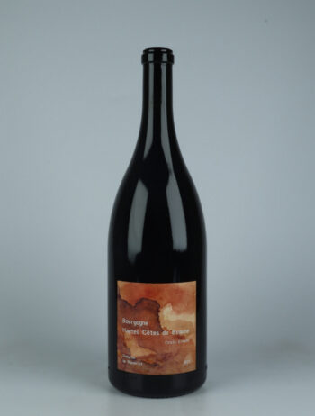 A bottle 2023 Hautes-Côtes de Beaune - Croix Simone - Magnum Red wine from Domaine de Mandelot, Burgundy in France