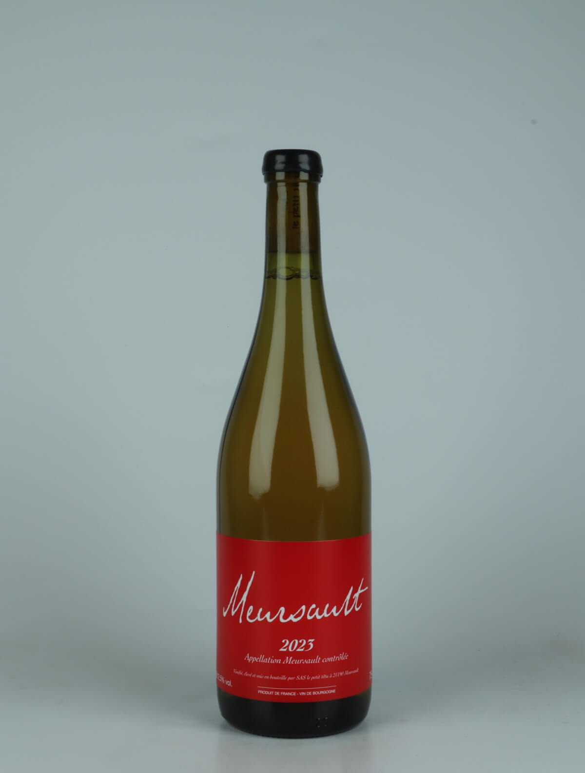 A bottle 2023 Meursault White wine from Jean-Marie Berrux, Burgundy in France