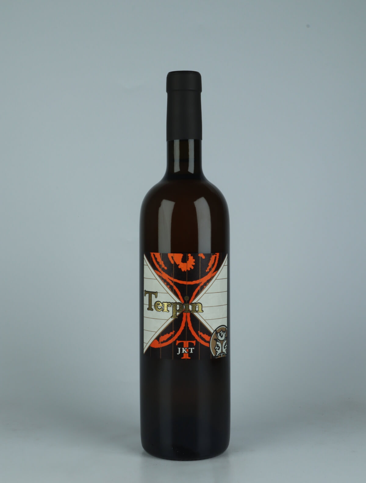 A bottle 2019 J.K.T Orange wine from Franco Terpin, Friuli in Italy