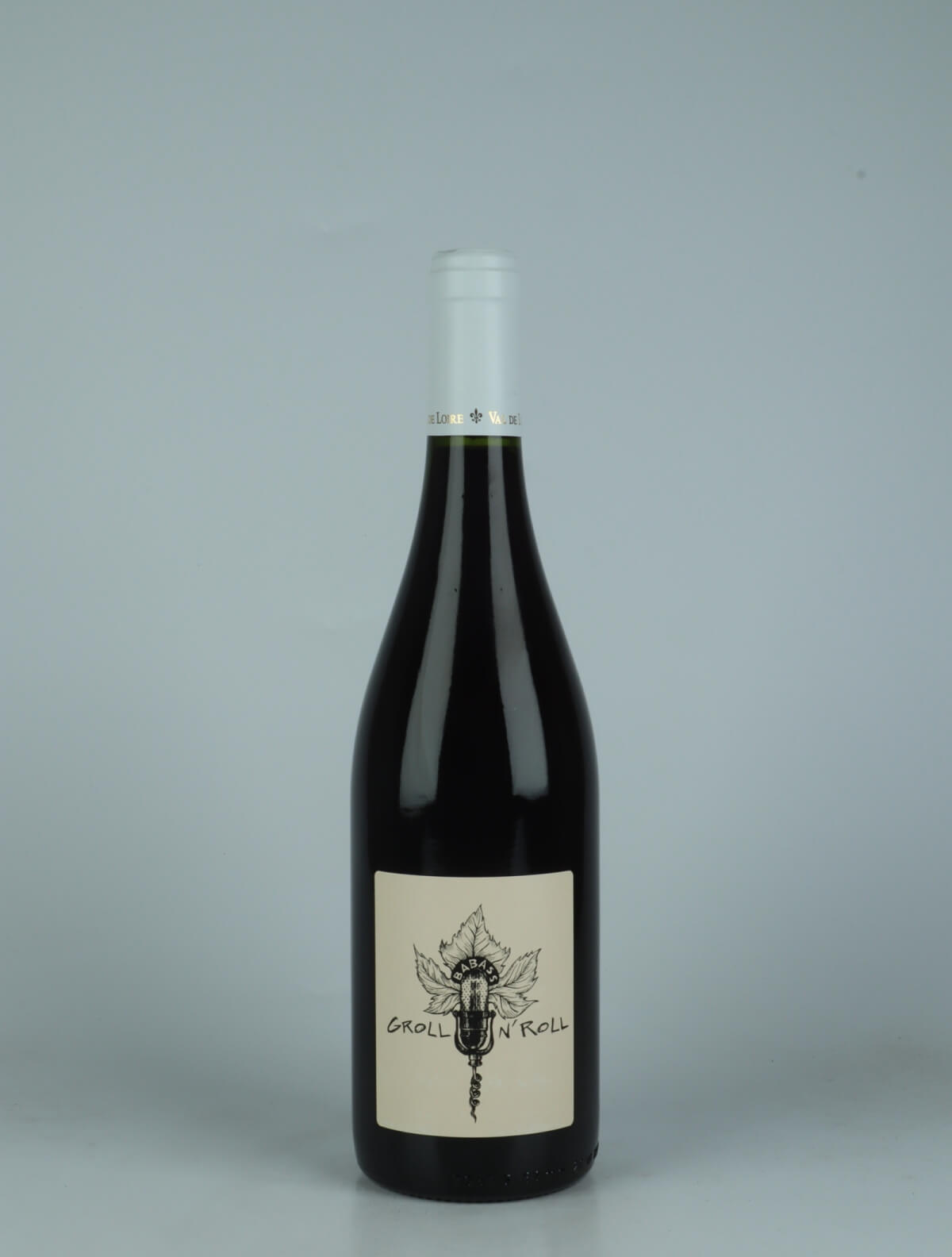 A bottle 2023 Groll 'n Roll Red wine from Les Vignes de Babass, Loire in France