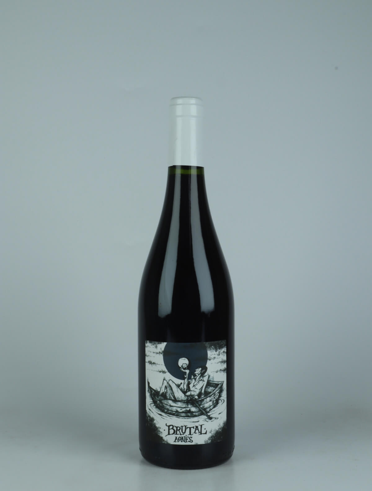 A bottle 2023 Brutal Agnès Red wine from Les Vignes de Babass, Loire in France
