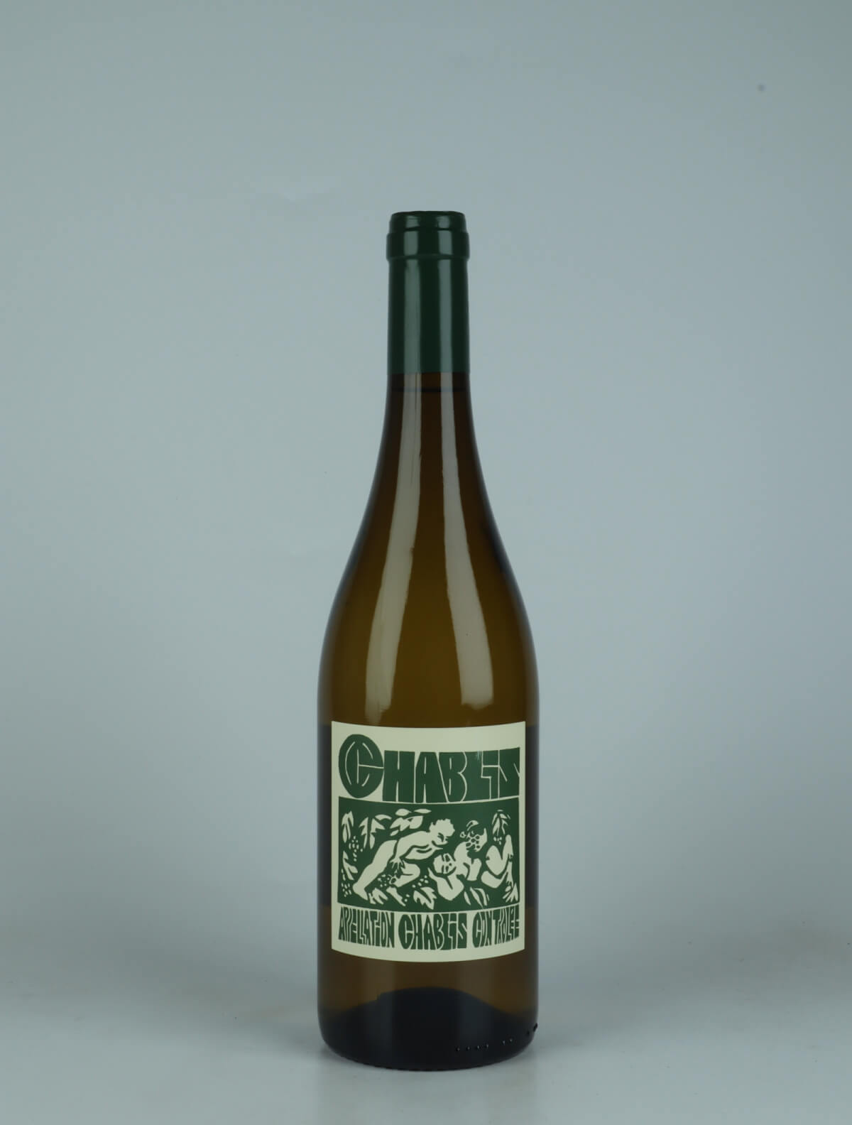 A bottle 2024 Chablis White wine from La Sœur Cadette, Burgundy in France