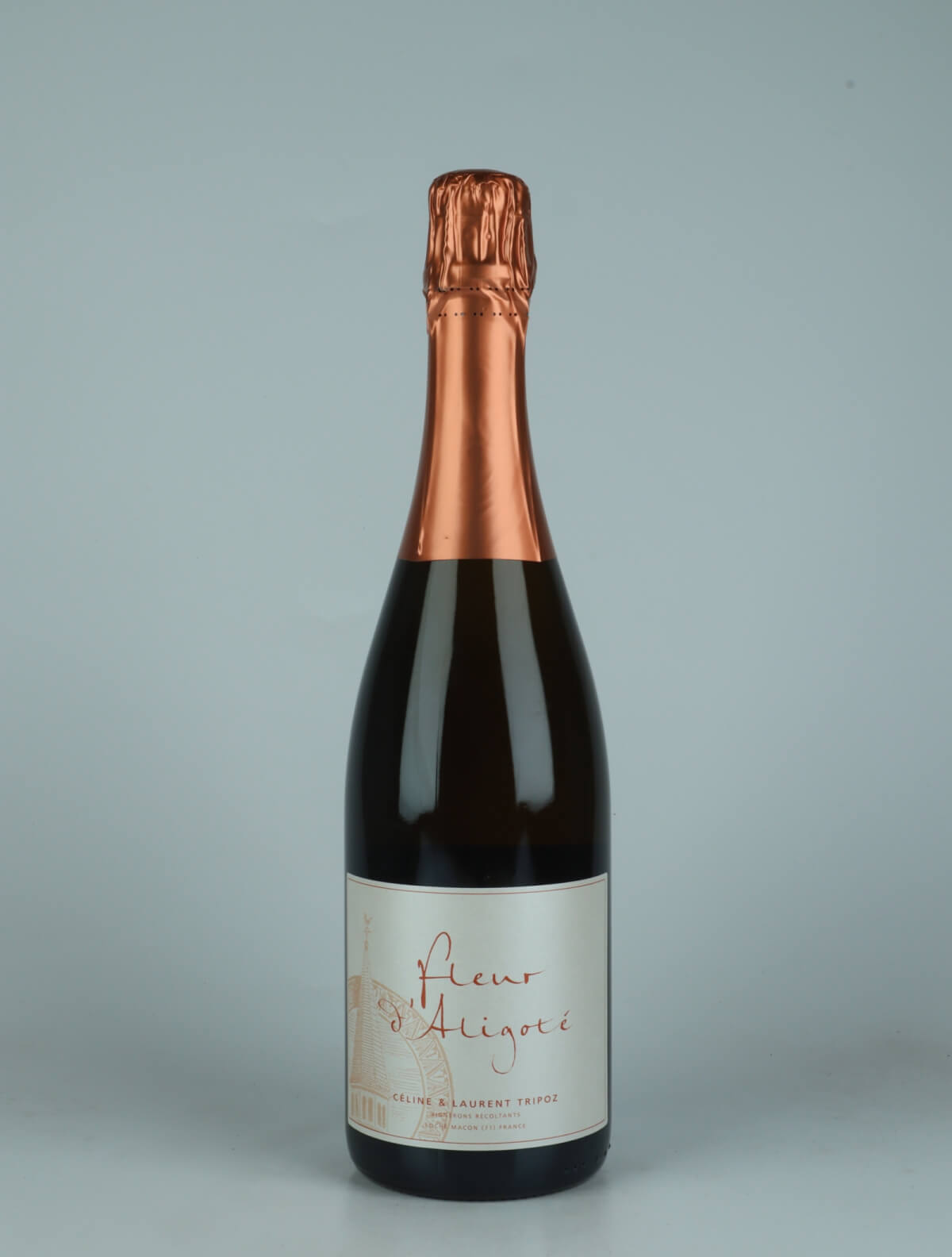 A bottle N.V. Fleur d'Aligoté Sparkling from Céline &amp; Laurent Tripoz, Burgundy in France