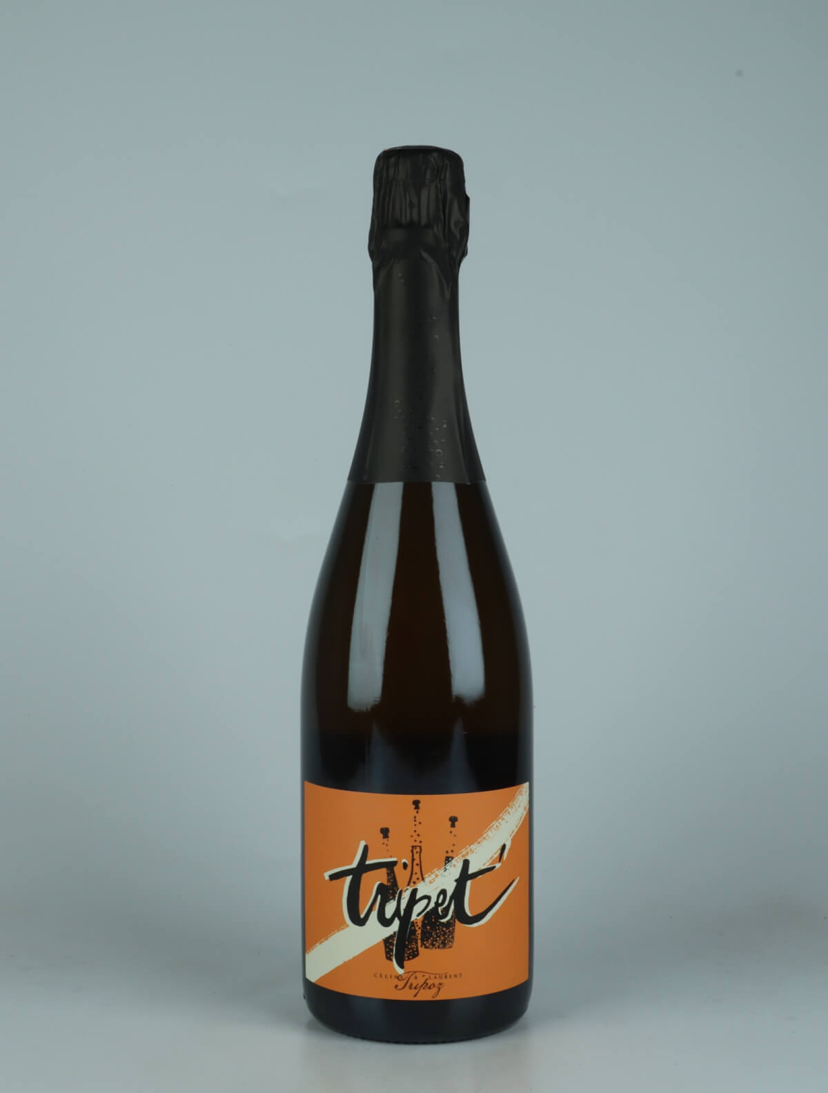 A bottle 2018 Crémant de Bourgogne - Tripet Sparkling from Céline &amp; Laurent Tripoz, Burgundy in France