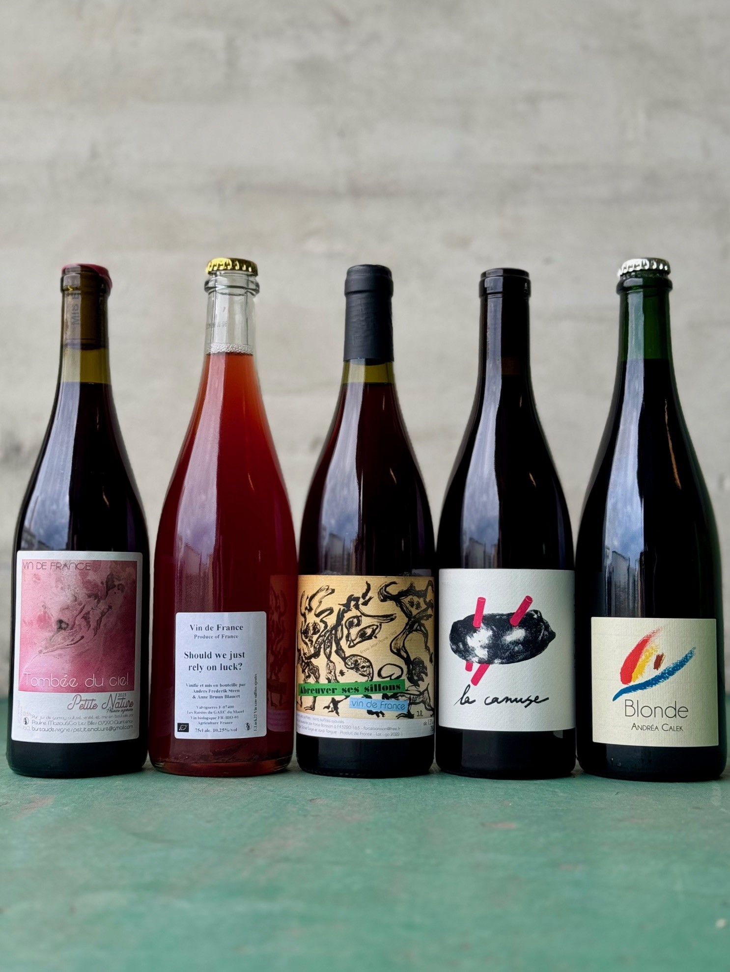 A bottle  Ardèche tasting at Bar Pineau 5 May  from ,  in 
